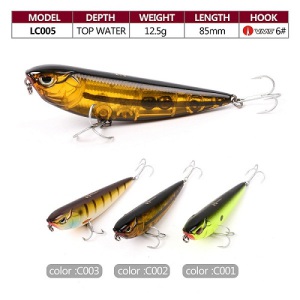 Wholesale in Stock Topwater Hard Pencil Fishing Lure