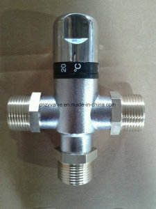 Solar Power Heater Brass Thermostatic Tempering Valve