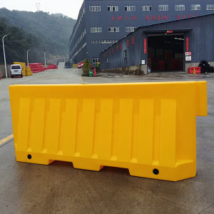 Temporary, Semi-Permanent Plastic New Jersey Barrier